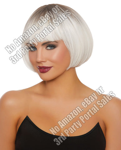 Dip Dye Short Bob Wig