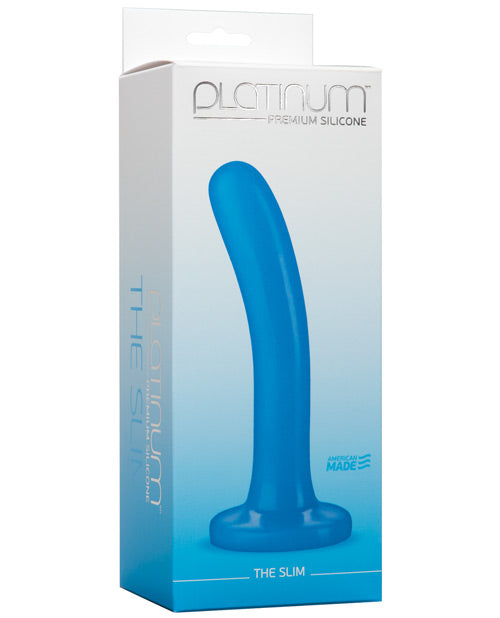 Platinum 6.25" Silicone The Slim - Blue