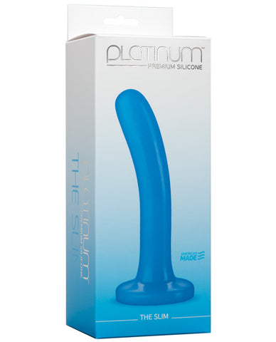 Platinum 6.25" Silicone The Slim - Blue