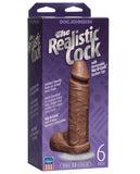 6" Realistic Cock W/balls