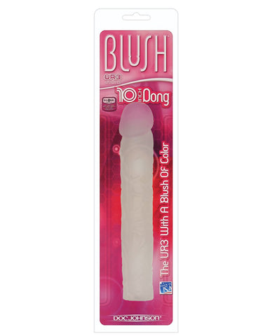 Blush 10" Ultraskyn Dong W-berry Head