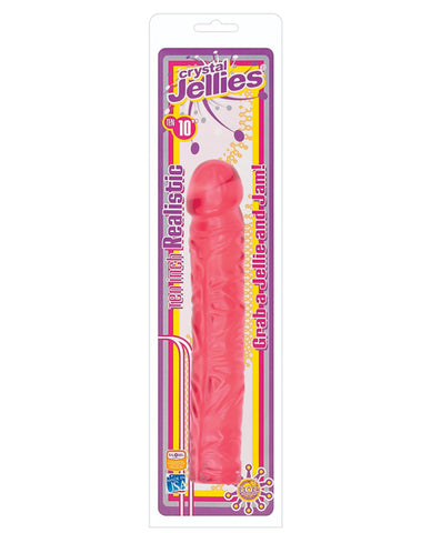 Crystal Jellies 10" Classic Dildo