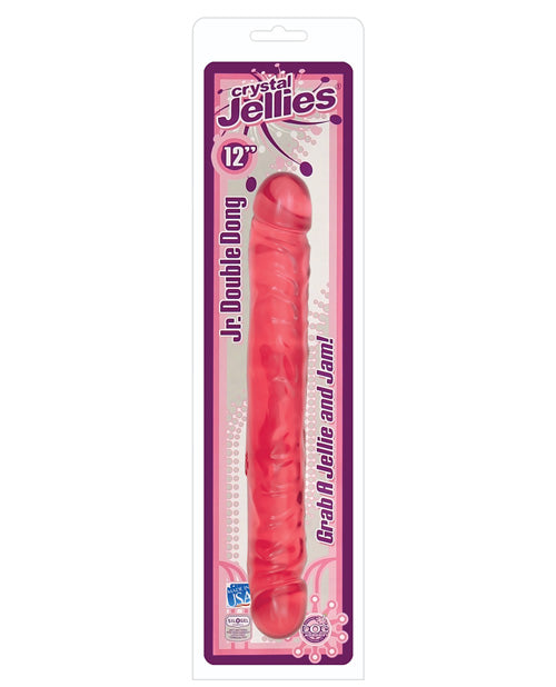 Crystal Jellies 12" Jr. Double Dong