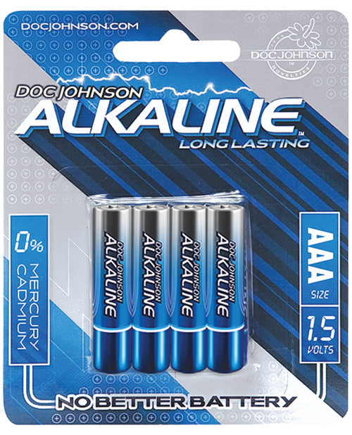 Doc Johnson Alkaline Batteries - 4 Pack