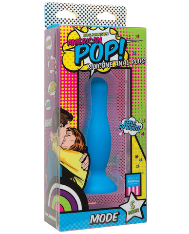 American Pop Mode 5" Silicone Anal Plug -