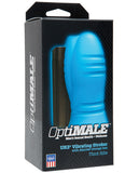 Optimale Vibrating Stroker W-thick Ribs - Blue