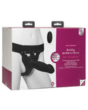 Body Extensions Be Naughty Vibrating 4 Piece Strap On Set