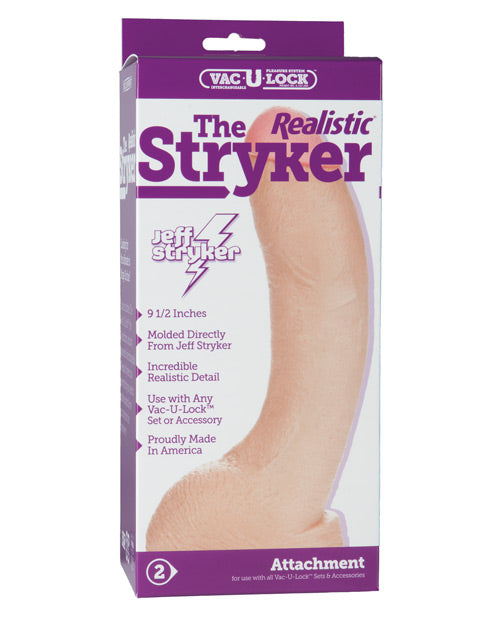 Vac-u-lock 9" Stryker Realistic - White