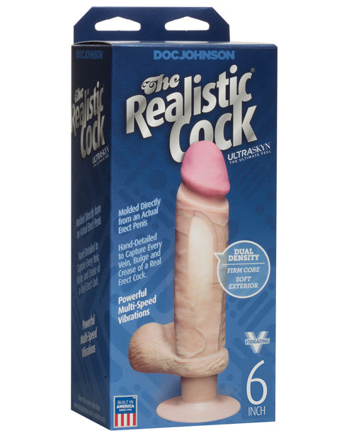 Vibrating Realistic Ultraskyn Cock