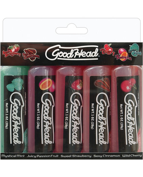 Good Head - 1 Oz Bottle Asst. Flavors Pack Of 5