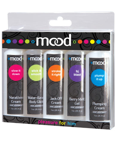 Mood Lube Pleasure For - Asst. Pack Of 5