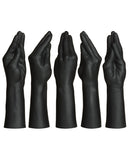 Kink Fist Fuckers Stretching Hand Secondskin Dual Density Silicone- Black