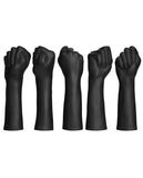 Kink Fist Fuckers Closed Fist Secondskin Dual Density Silicone - Black