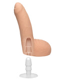 Signature Cocks Ultraskyn 8" Cock W-removeable Vac-u-lock Suction Cup - William Seed