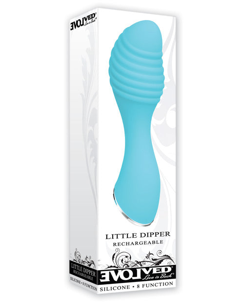 Evolved Little Dipper Rechageable Mini Vibe - Blue