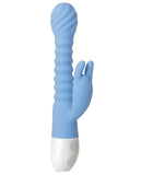 Evolved Bendy Bunny Dual Stim Rechargeable - Powder Blue