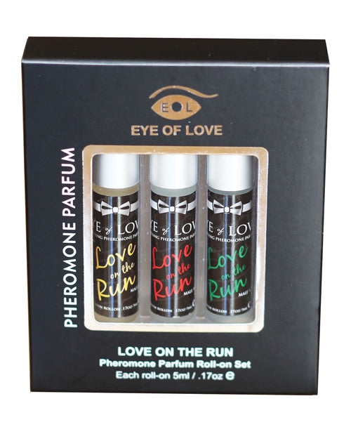 Eye Of Love Male To Female Pheromone Roll On Set - Set Of 3