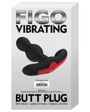 Figo Vibrating Butt Plug - Black