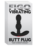 Figo Vibrating Butt Plug - Black