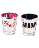 Bridal Boutique Bride & Groom Shot Glasses