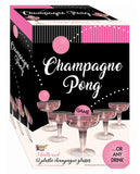 Champagne Pong - 12 Champagne Glasses & 3 Balls