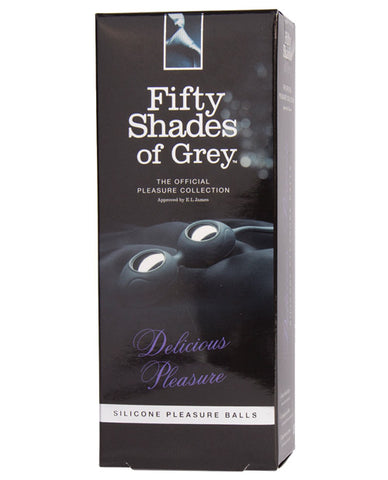 Fifty Shades Of Grey Delicious Pleasure Silicone Pleasure Balls