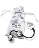 Fifty Shades Of Grey Inner Goddess Silver Metal Pleasure Balls