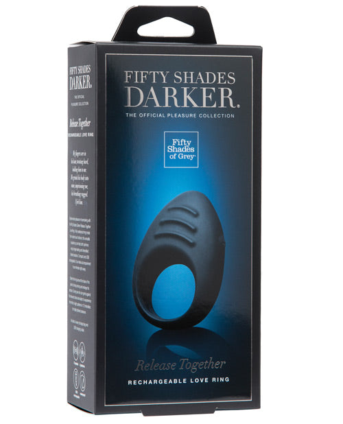 Fifty Shades Darker Release Together Usb Rechargeable Love Ring