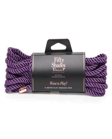 Fifty Shades Freed Want To Play Silk Rope - 10 M