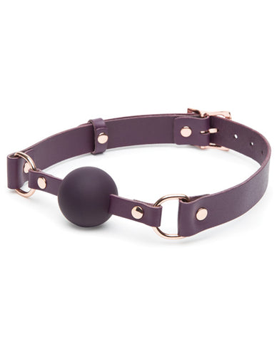 Fifty Shades Cherished Collection Leather Ball Gag