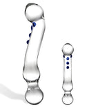 Glas 6" Curved G-spot Glass Dildo