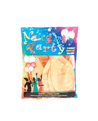 Naughty Party Boobie Balloons - Pack Of 6