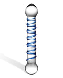 Glas 6.5" Spiral Dildo