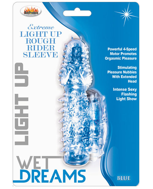 Wet Dreams Rough Rider Light Up Vibrating Sleeve