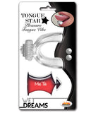 Wet Dreams Tongue Star Vibe - W/10 Ml Liquor Lube Pillow