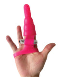 Wet Dreams Wrist Rider Finger Play Sleeve W- Wrist Strap - Blue