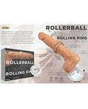 Rollerball Dildo W-suction Cup