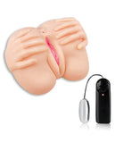 Hustler Toys Vibrating Pussy & Ass -