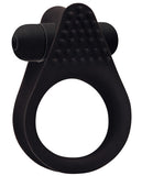 The 9's S Bullet Silicone Ring - Black