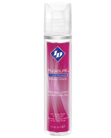 Id Pleasure Waterbased Tingling Lubricant - 1 Oz Pocket Bottle