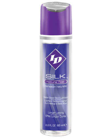 Id Silk Natural Feel Lubricant - Oz Flip Cap Bottle