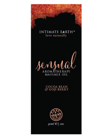 Intimate Earth Sensual Massage Oil Foil - 30ml