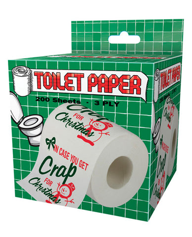 In Case You Get Crap For Christmas Toilet Paper