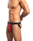 Jack Adams Miracle Jock W-elastic Lifts Black-red Xl