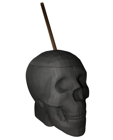 Black Matte Skull Cup - 22 Oz