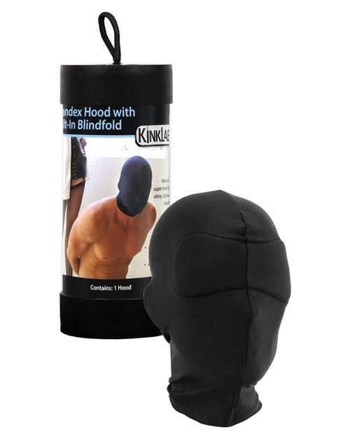 Kinklab Spandex Hood W-built-in Blindfold