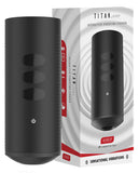 Kiiroo Titan Interactive Vibrating Stroker - Black