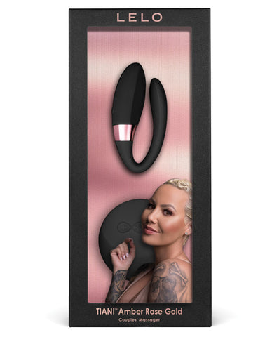 Lelo Tiani Amber Rose Gold Couples Massager