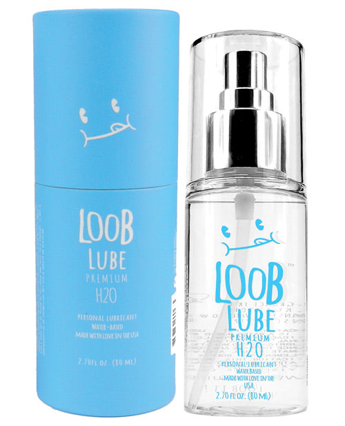 Loob Lube Water Base H2o - 80 Ml