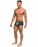 Reversible Dual Toned Mini Short Black